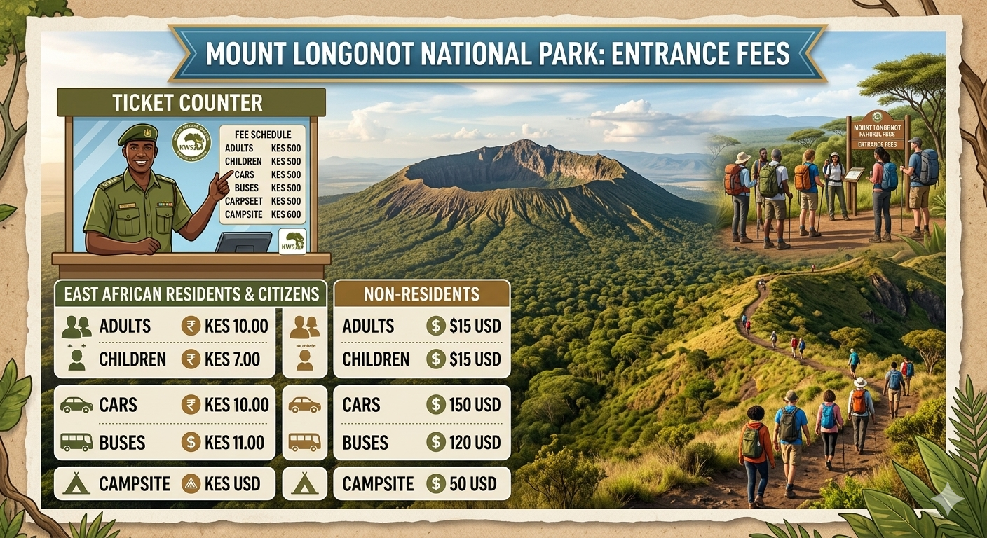 mt longonot entrance fee