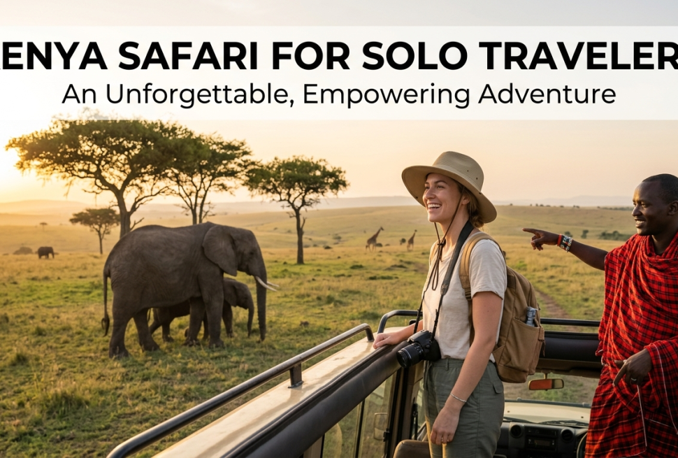 kenya safari for solo travelers