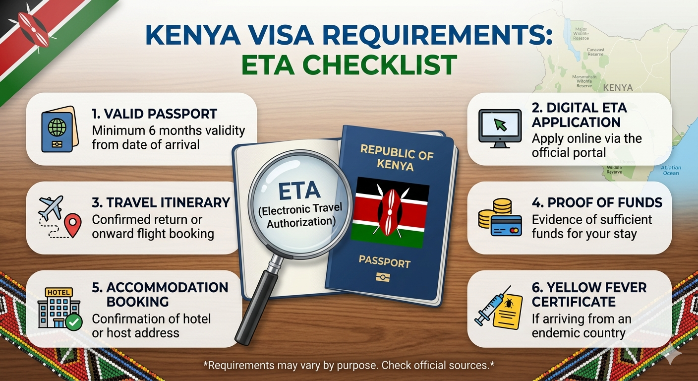 Kenya visa requirements