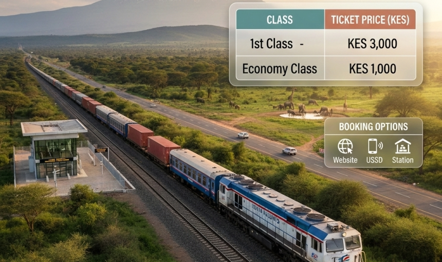 SGR Price from Nairobi to Mombasa 2026