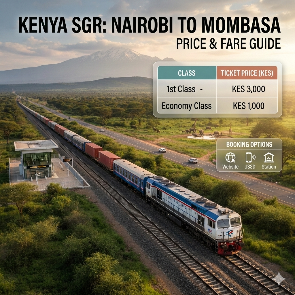 sgr price from nairobi to mombasa