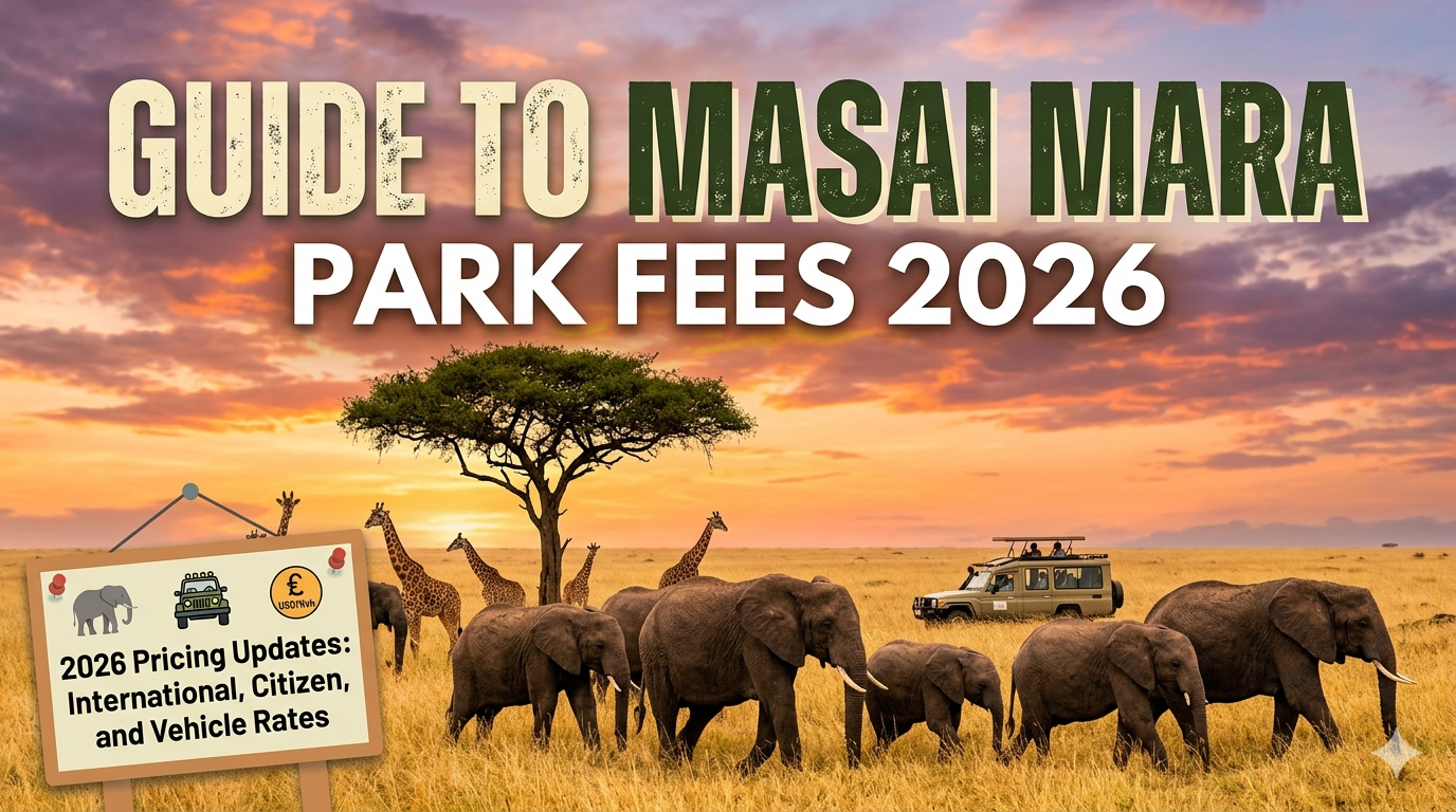 Masai Mara park fees 2026