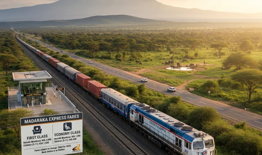 SGR Fare from Nairobi to Mombasa 2026