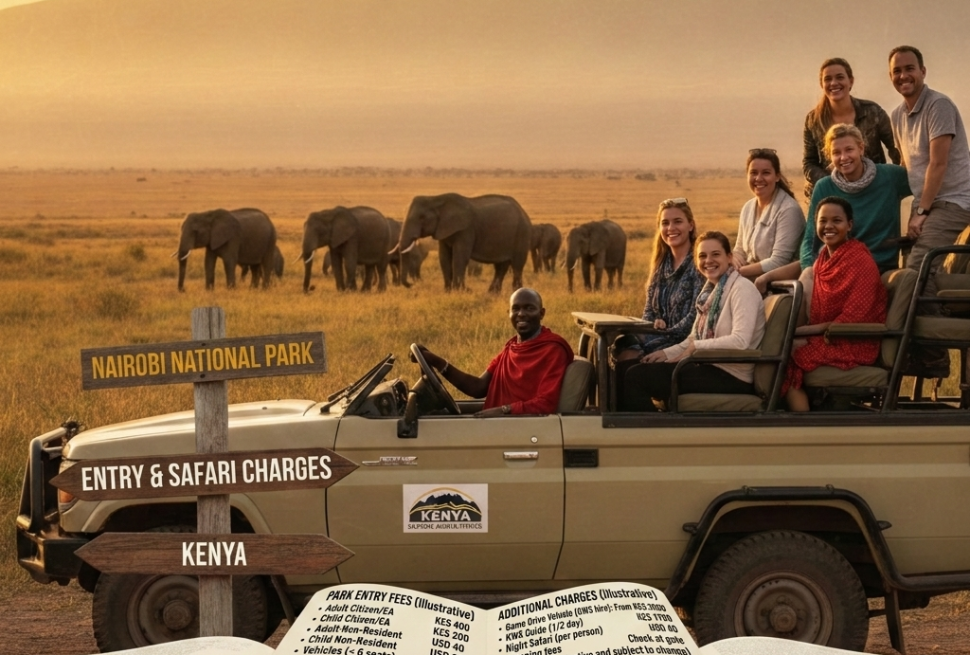 nairobi national park charges
