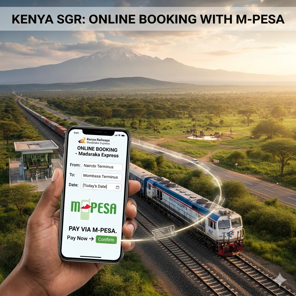 sgr online booking via mpesa
