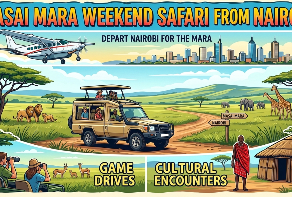 Masai Mara weekend safari from Nairobi