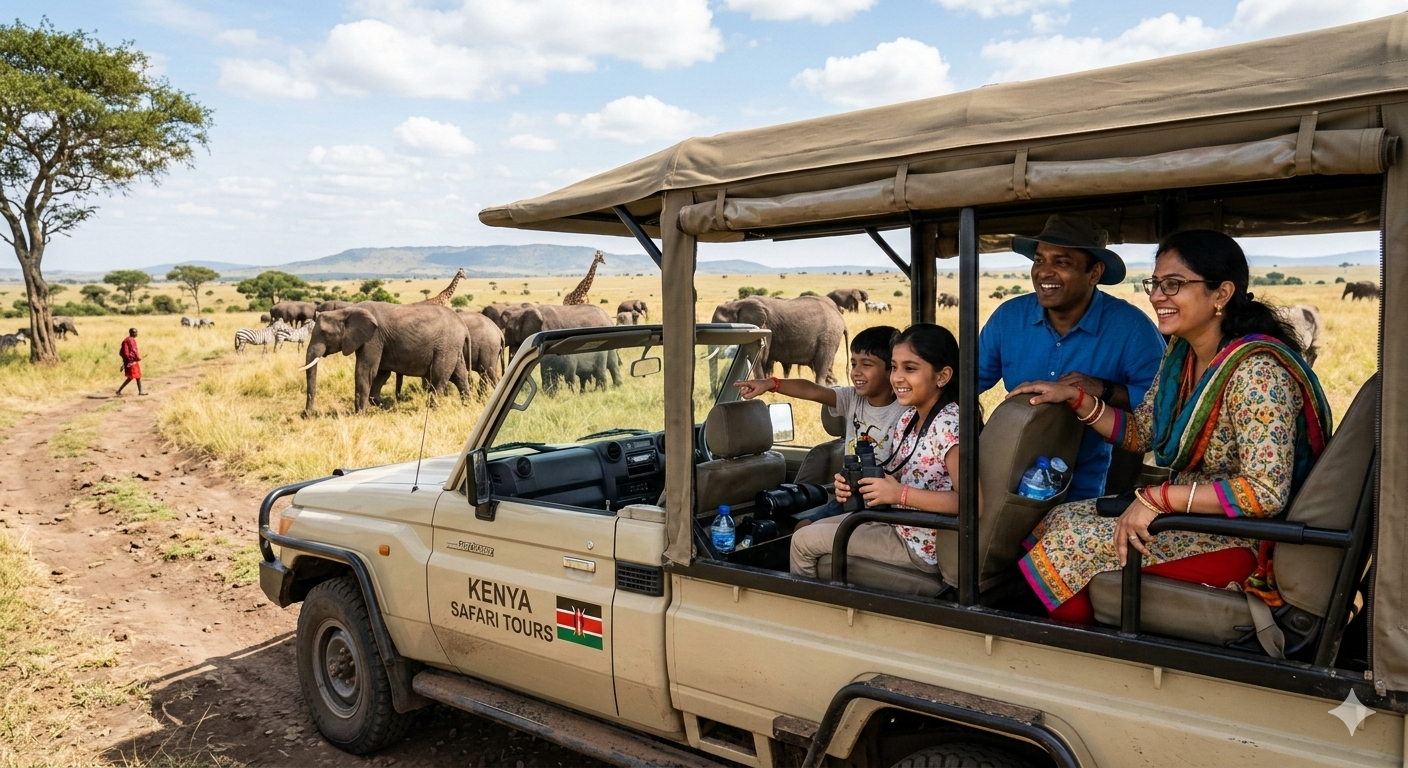 Kenya safari tour packages for Indians