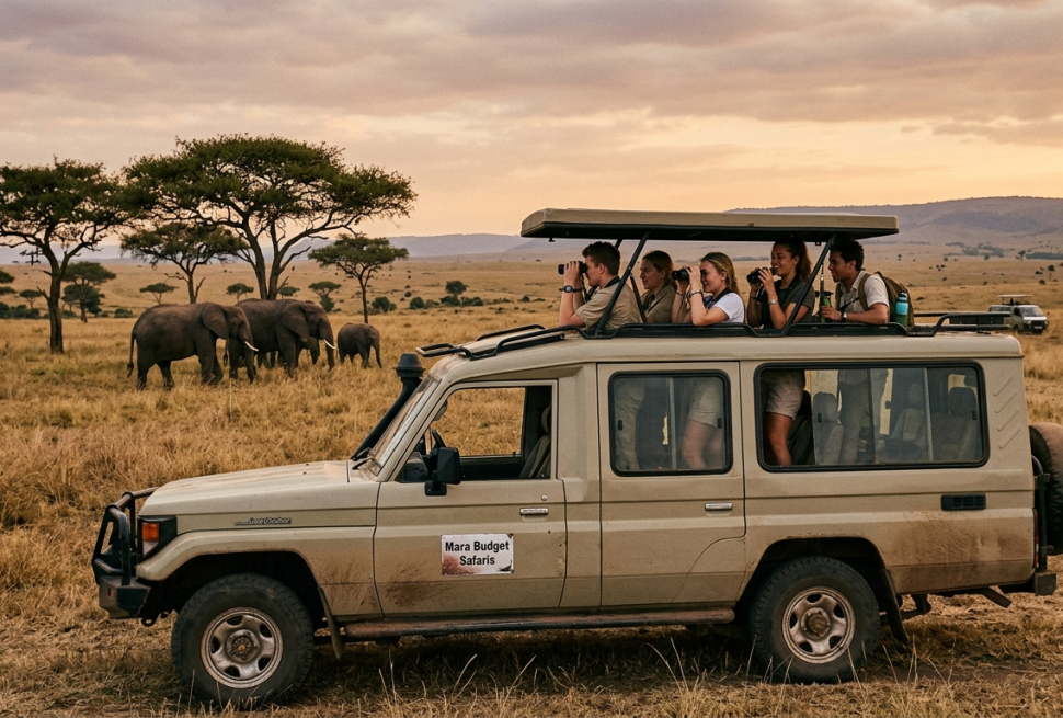 Budget safari in Masai Mara