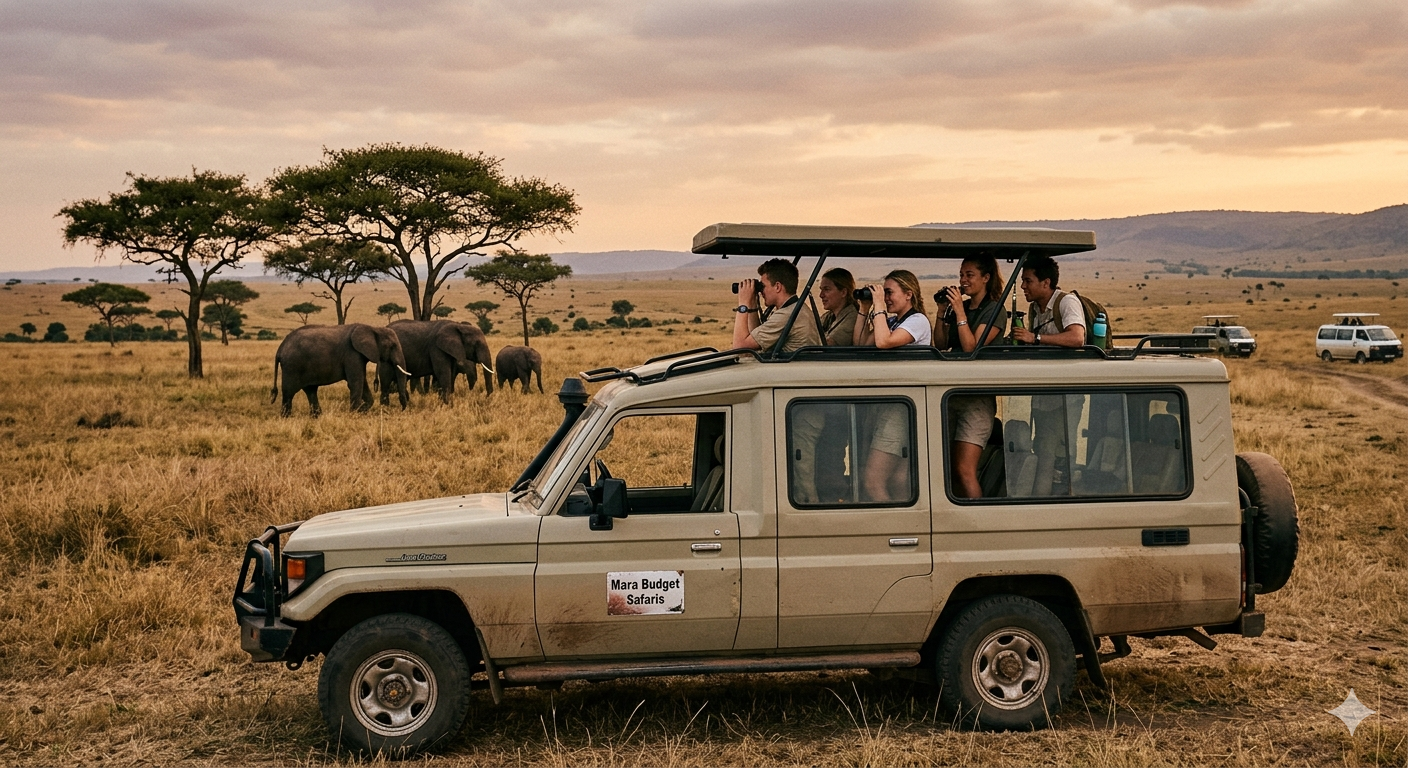Budget safari in Masai Mara
