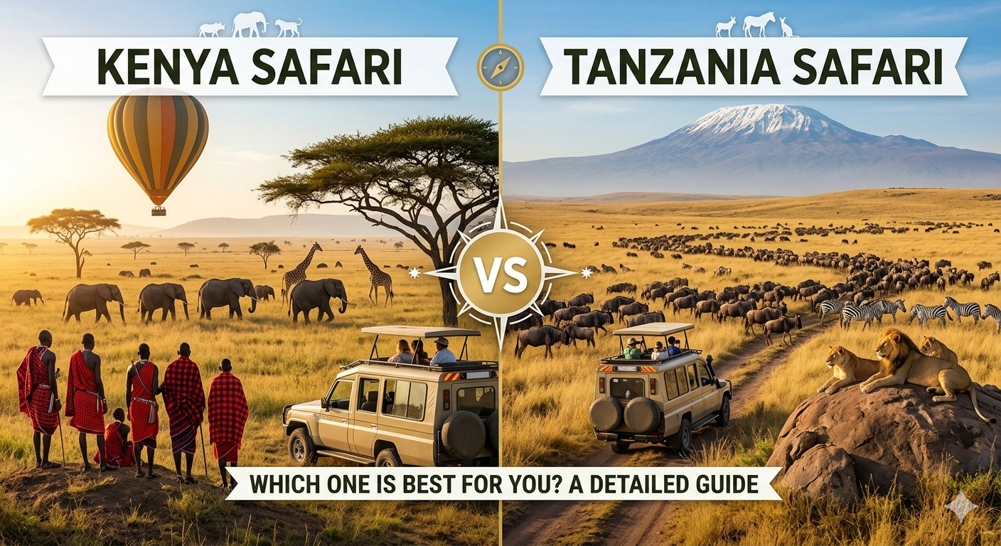 Kenya safari vs Tanzania safari