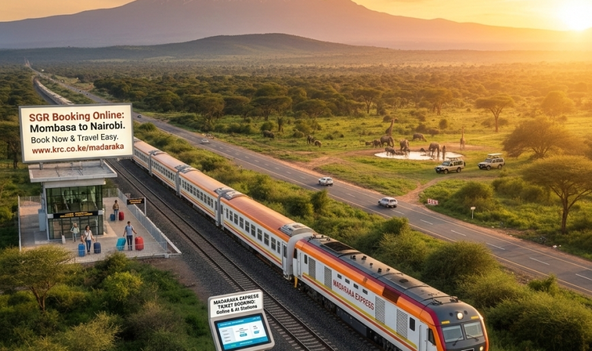 SGR Booking Online from Mombasa to Nairobi 2026