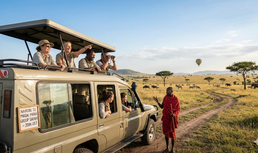 Masai Mara Group Safari from Nairobi 2026