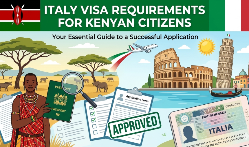 Italy Visa Requirements for Kenyan Citizens 2026