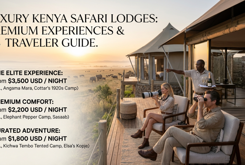 Luxury Kenya safari lodges and prices for US travelers