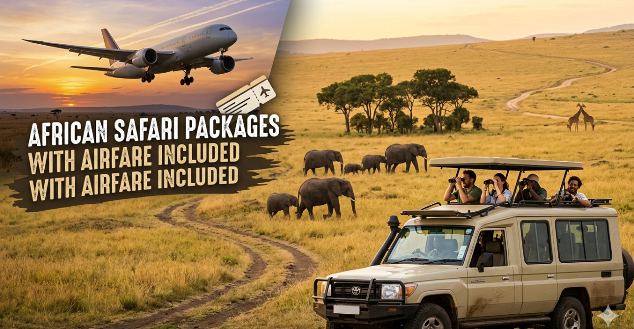 african safari packages with airfare
