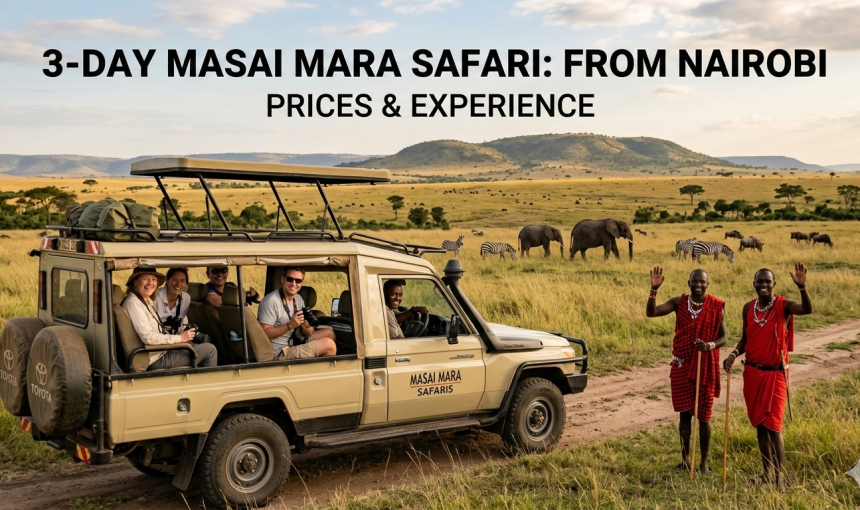 3 Day Masai Mara Safari Price from Nairobi 2026