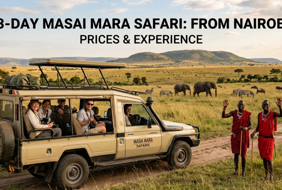 3 day Masai Mara safari price from Nairobi