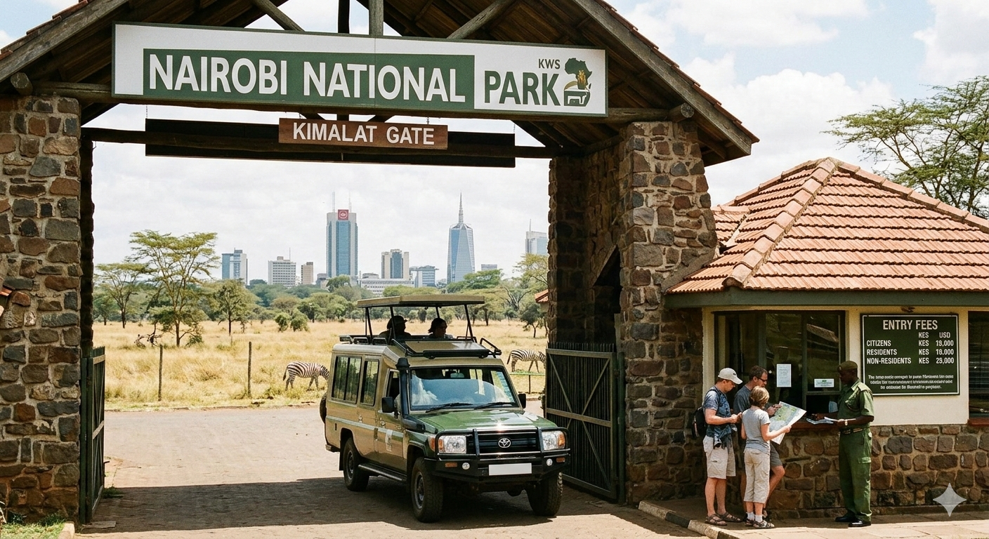 nairobi national park entry fee