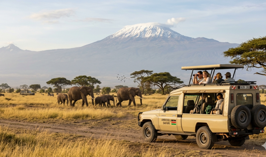 Kenya Safari with Mount Kilimanjaro View 2026