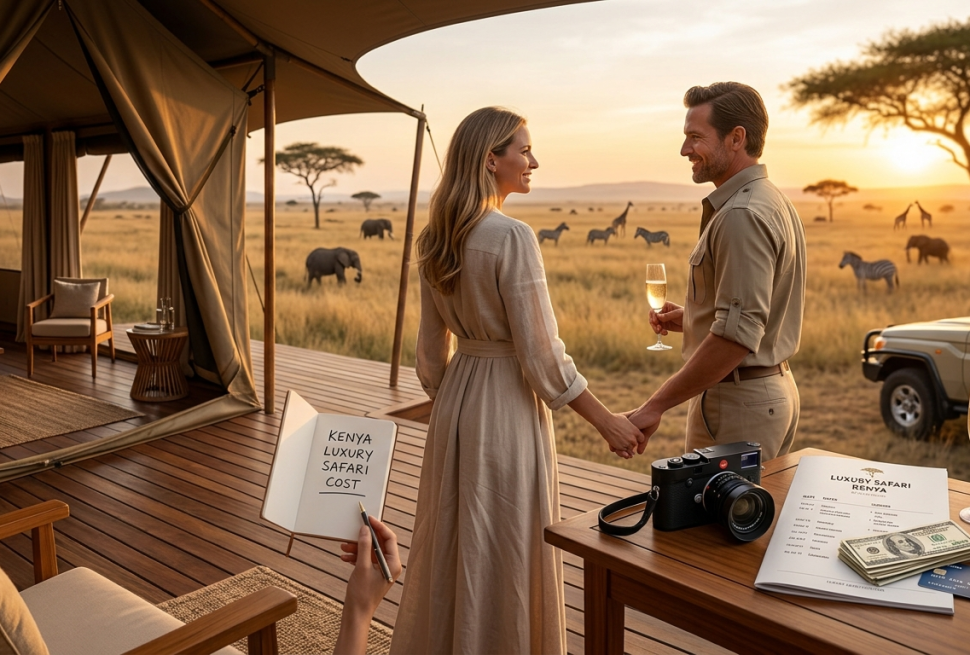 luxury safari kenya cost