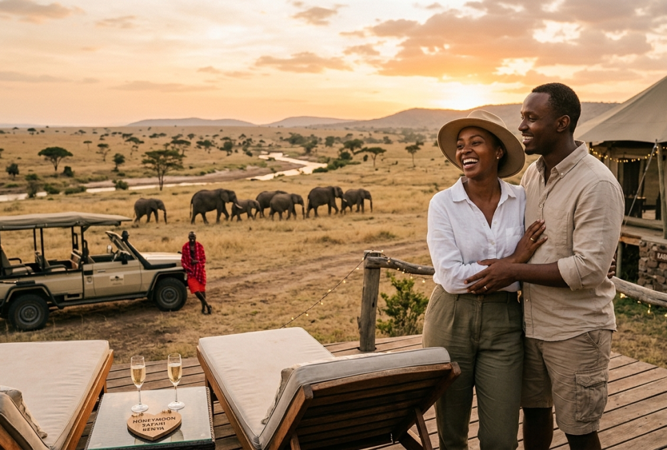 kenya safari for honeymooners