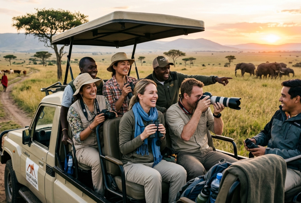 masai mara group safari