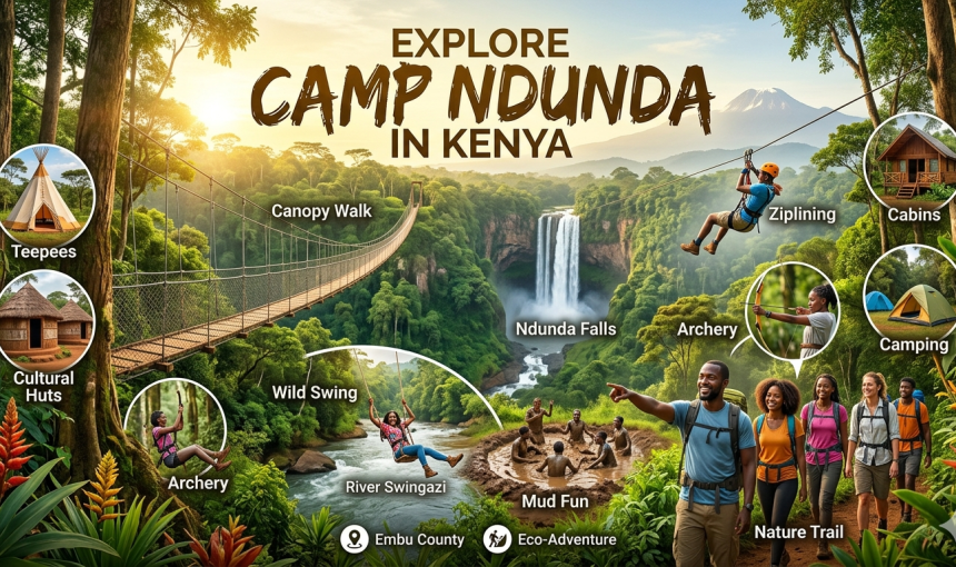 Camp Ndunda Falls Embu Complete 2026